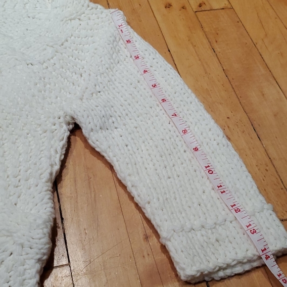 Free People Chunky Knit Cardigan Sz S - Picture 5 of 8